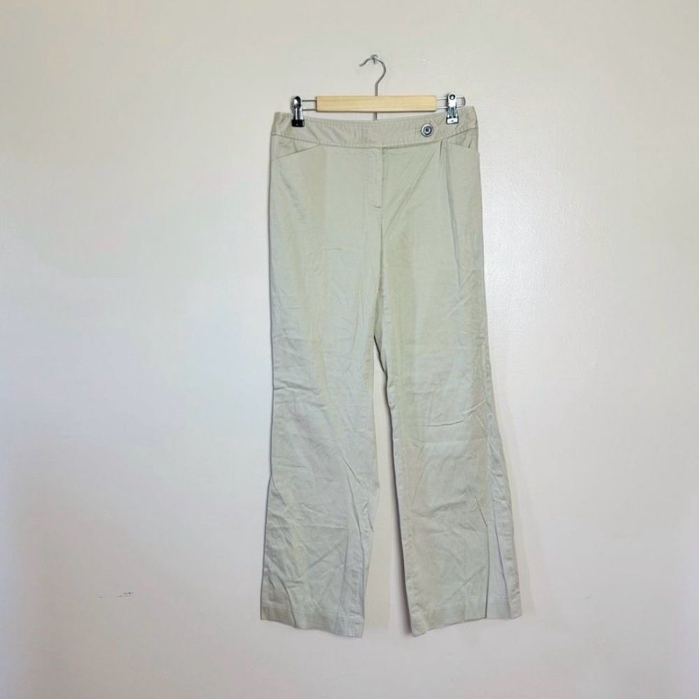 CLEARANCE! Cream WHBM Legacy Chinos Size 6 EUC
